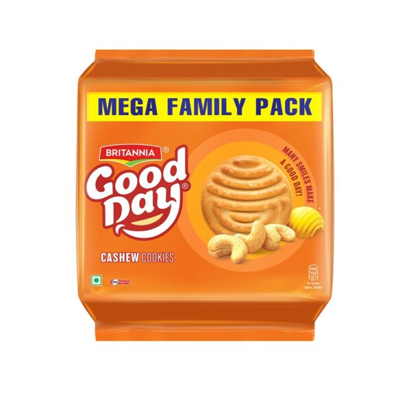 Britannia Good Day Cashew Cookies, 1000 G 12Pcs Pack