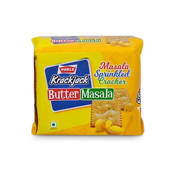 Parle Krackjack Butter & Masala Sprinkled Crackers, 100G 12Pcs Pack