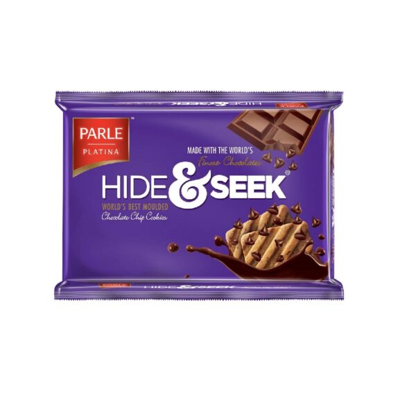 Parle Hide And Seek Chocolate Chip Cookies, 200G 12Pcs Pack