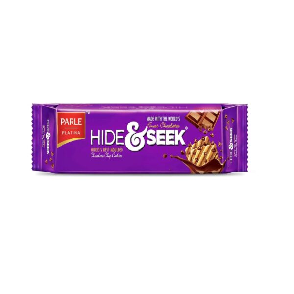 Parle Platina Hide & Seek Chocolate Chip Cookies, 120 G 12Pcs Pack