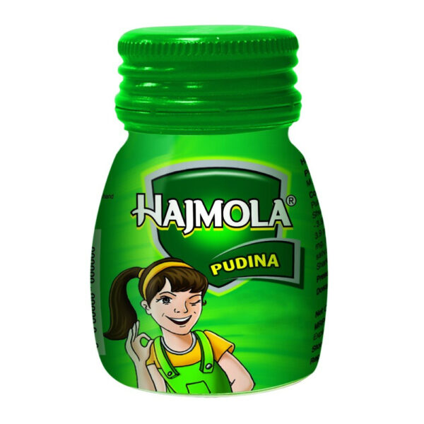 dabur hajmola tasty digestive tablets pudina flavour 120 tabs