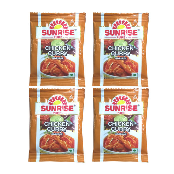 Sunrise Chicken Curry Masala 5/  Pack   60Pcs - 4 Hanger