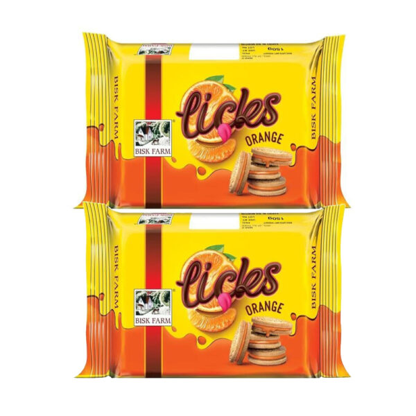 Bisk Firm Clicks Orange 150G 12Pcs Pack