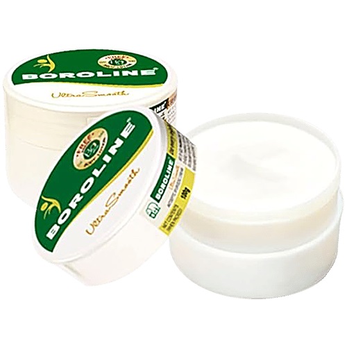 Boroline Ultra Smoth Antiseptic Ayurvedic Cream 20g Container Pack-12Pcs