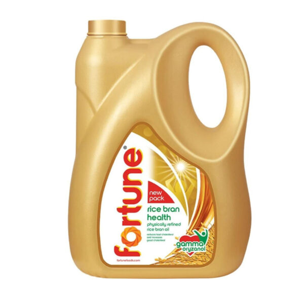 Fortune Rice Bran Oil 5L Jaar Carton