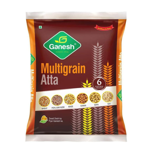 Ganesh Multigrain Atta 5Kg-6 Packet