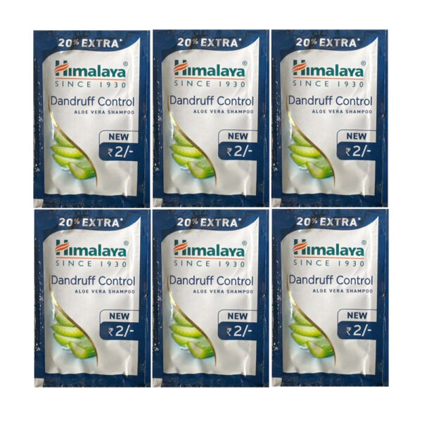 himalaya dandruff control aloe vera shampoo 2/-  - Sachet Pack -  64 Pcs