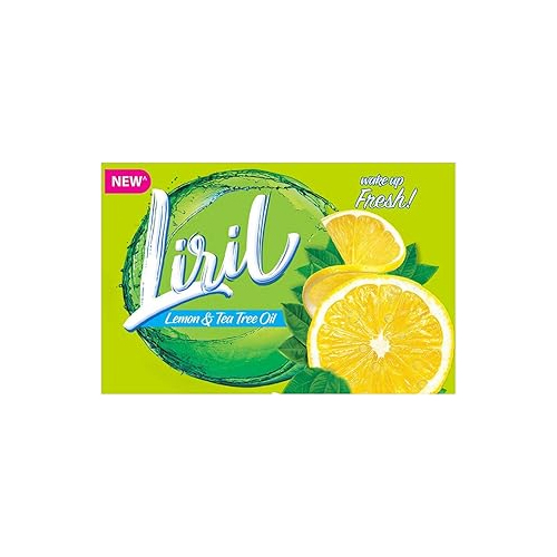New Liril Lime N Tea Tree Oil 125G - 3 Pcs