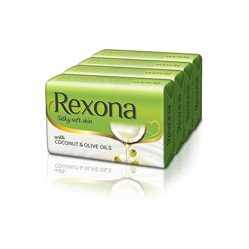 New Rexona Coconute N Olive Oils 100G (Pack of 4) - 12 Pcs