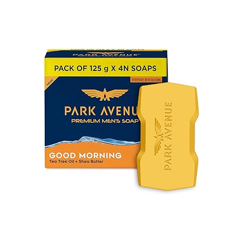 Park Avenue  Good Morning Tea Tree Oil Shea Butter 125G (Pack of 4) - 1 Carton