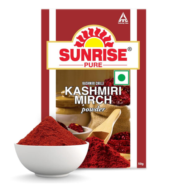 Sunrise Kashmiri Mirch 50G Box Pack 10Pcs - 1 File