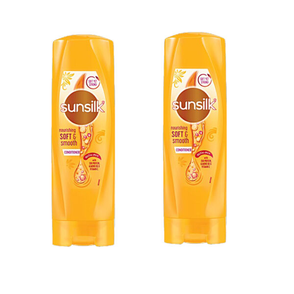 Sunsilk Nourishing Soft & Smooth Shampoo-Yellow- 80ml Bottle-6Pcs