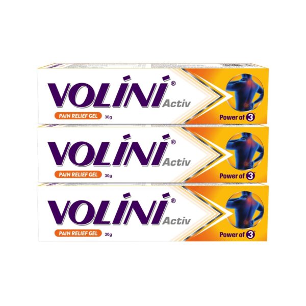 Volini Active Pain Relief Gel 30g Tube Pack-6Pcs Pet - 142