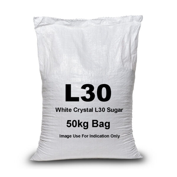 White Crystal L30 Sugar 50kg Bag