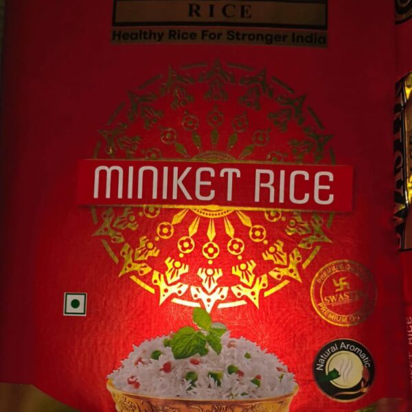 Swastik Miniket Rice 26kg Bag
